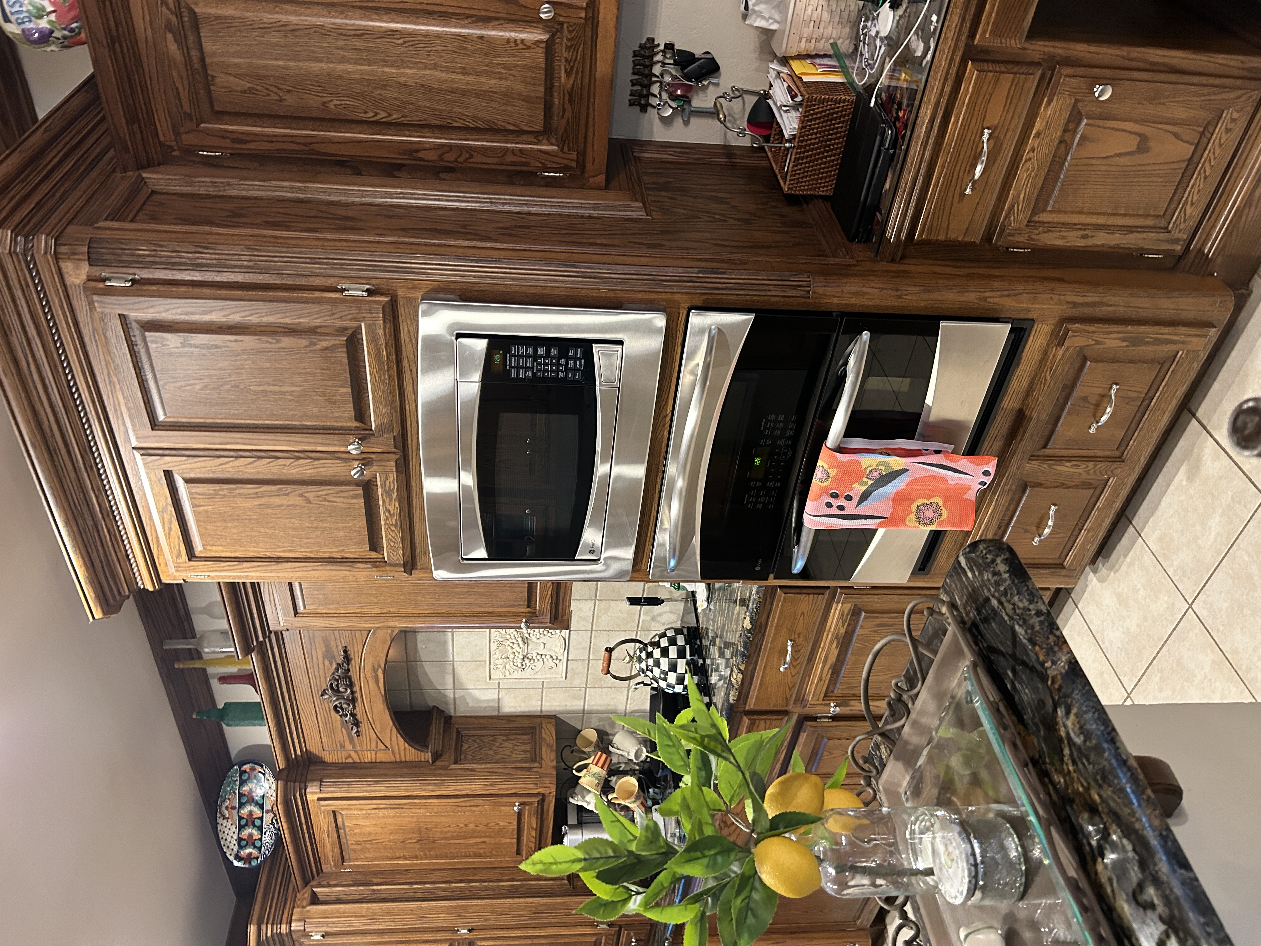 Kitchen cabinet before