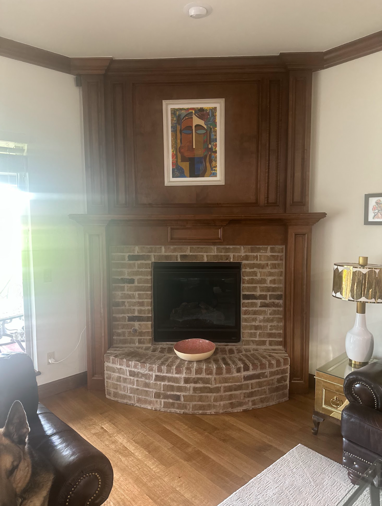 Chimney before